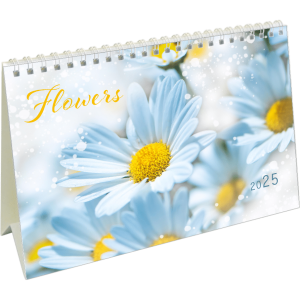 Bureaukalender Flowers 2025