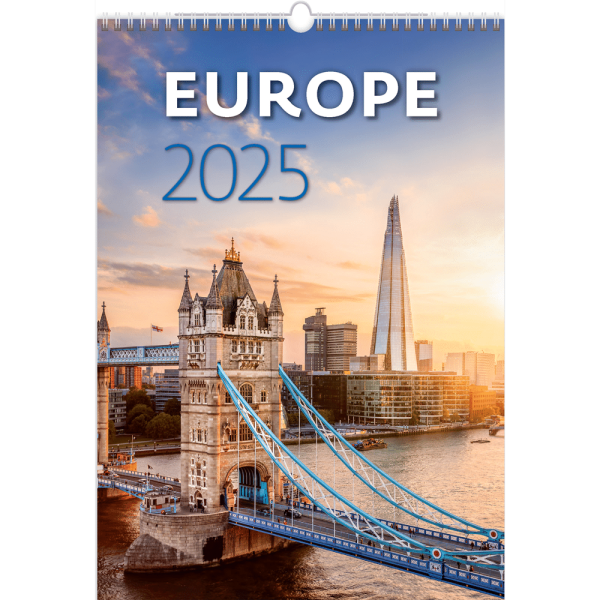 Muurkalender Europe 2025