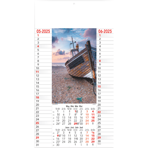 Muurkalender Seaside 2025 - pagina 3