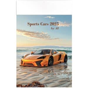 muurkalender Sports Cars by AI 2025